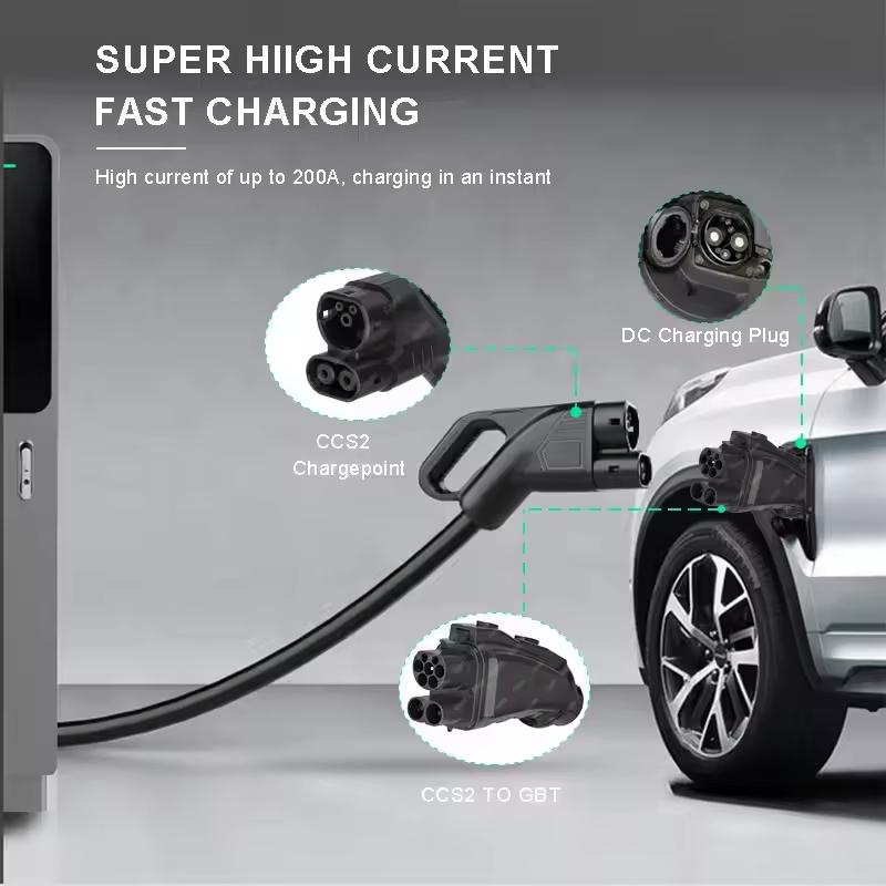Ładowarka DC do pojazdów elekt – Gb/T To Ccs2 200A Fast Charging Adapter recenzja i cena